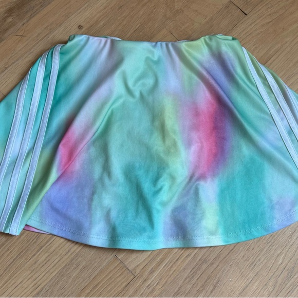 adidas Kids Pastel Skort with Stripes - Picture 1 of 3